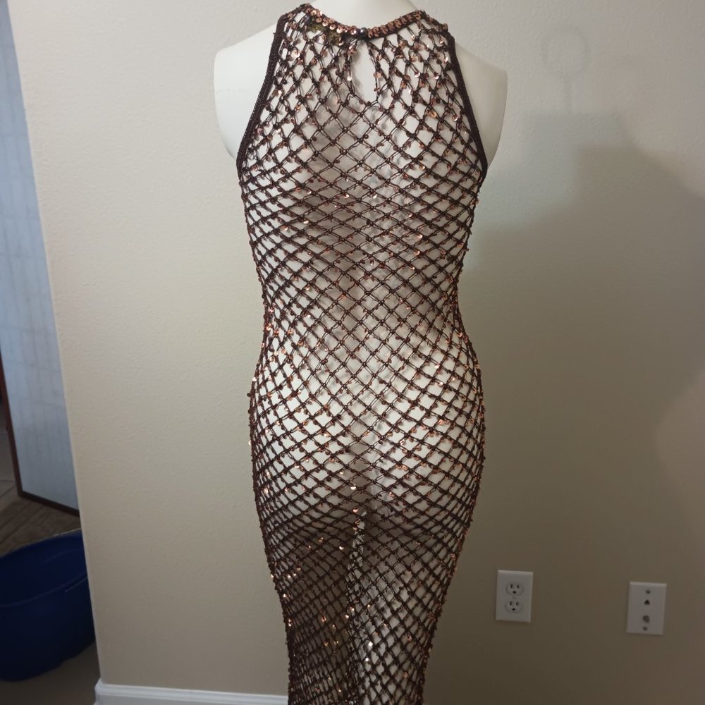 Sequence crochet dress - Picture 3 of 5